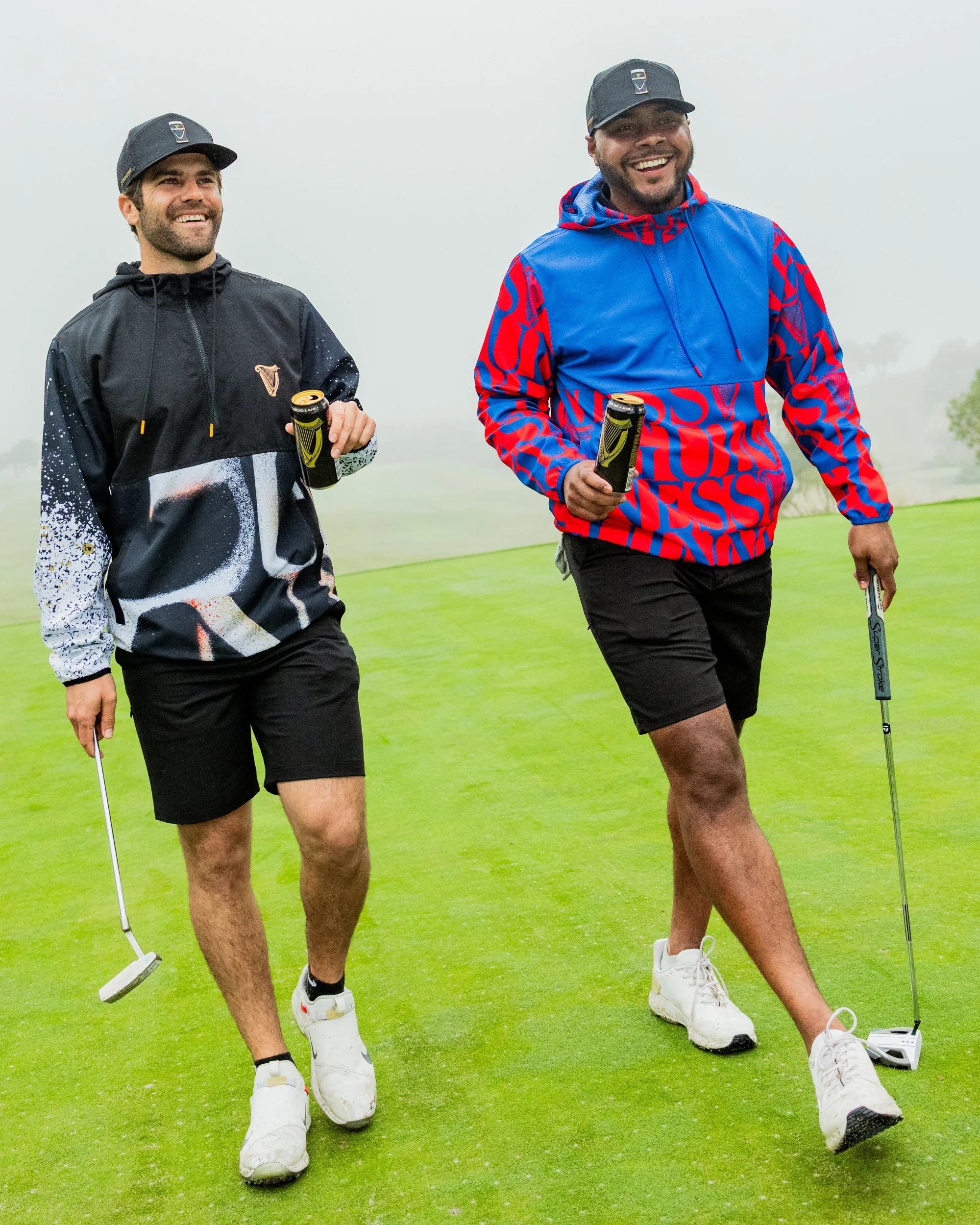 Another Round | Guinness® Men's Q-Zip Jacket - Image 5
