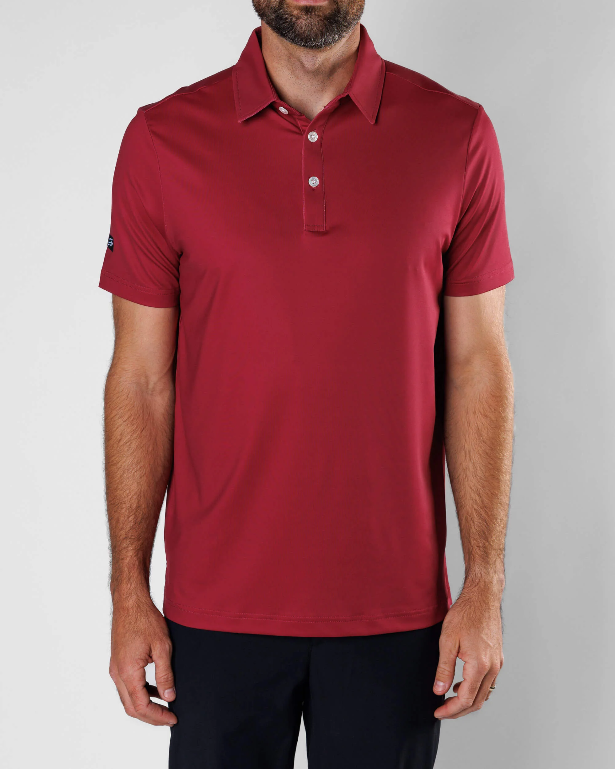 Weekday Polo - Bordeaux - Image 3