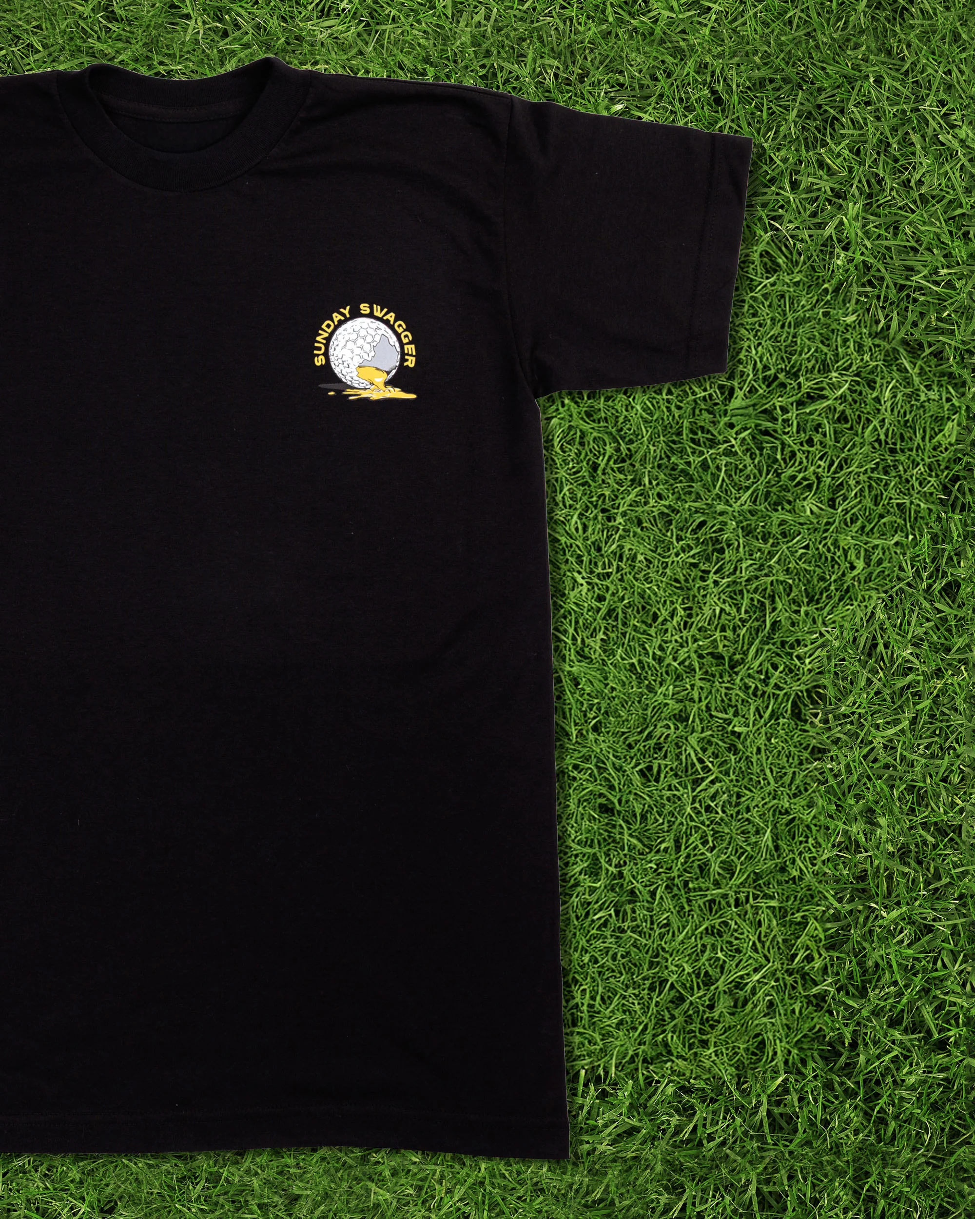 Breakfast Ball T-Shirt - Black - Image 2