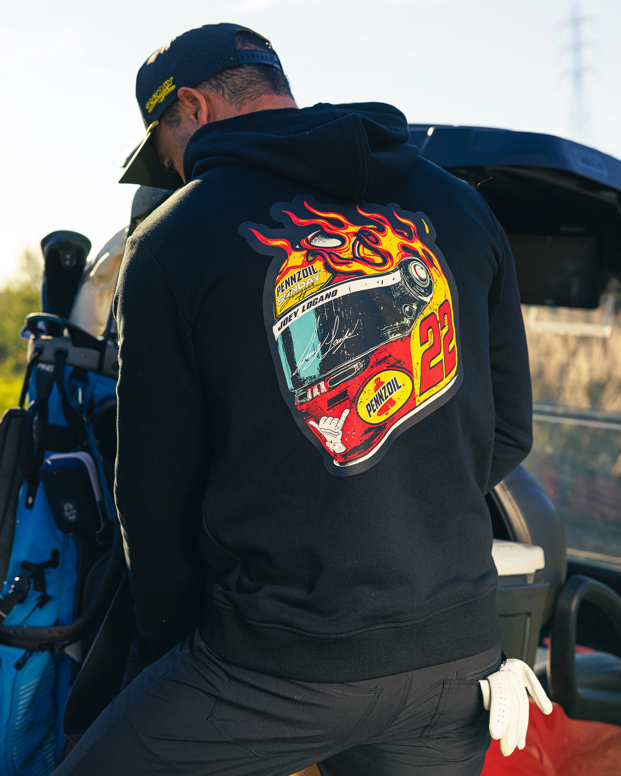 Burnout | Pennzoil® Comfort Hoodie - Image 2