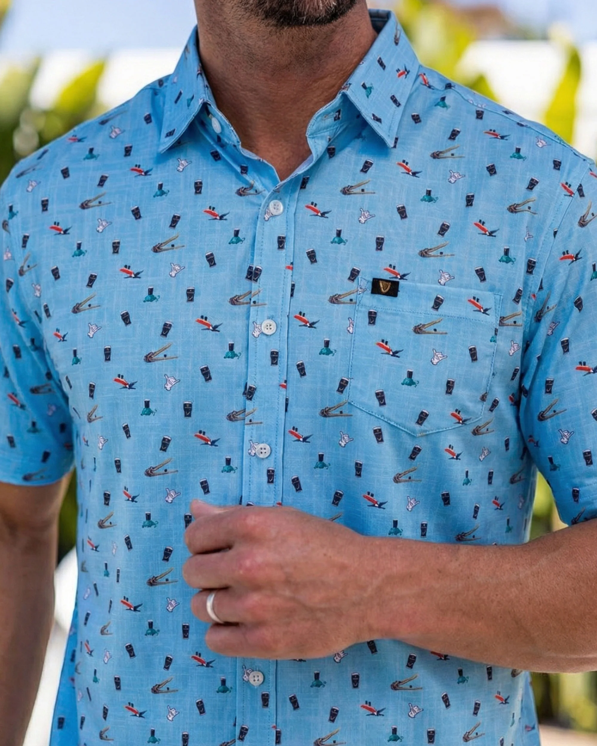 Gilroy's Greatest | Guinness® Button Up 2.0 - Image 2
