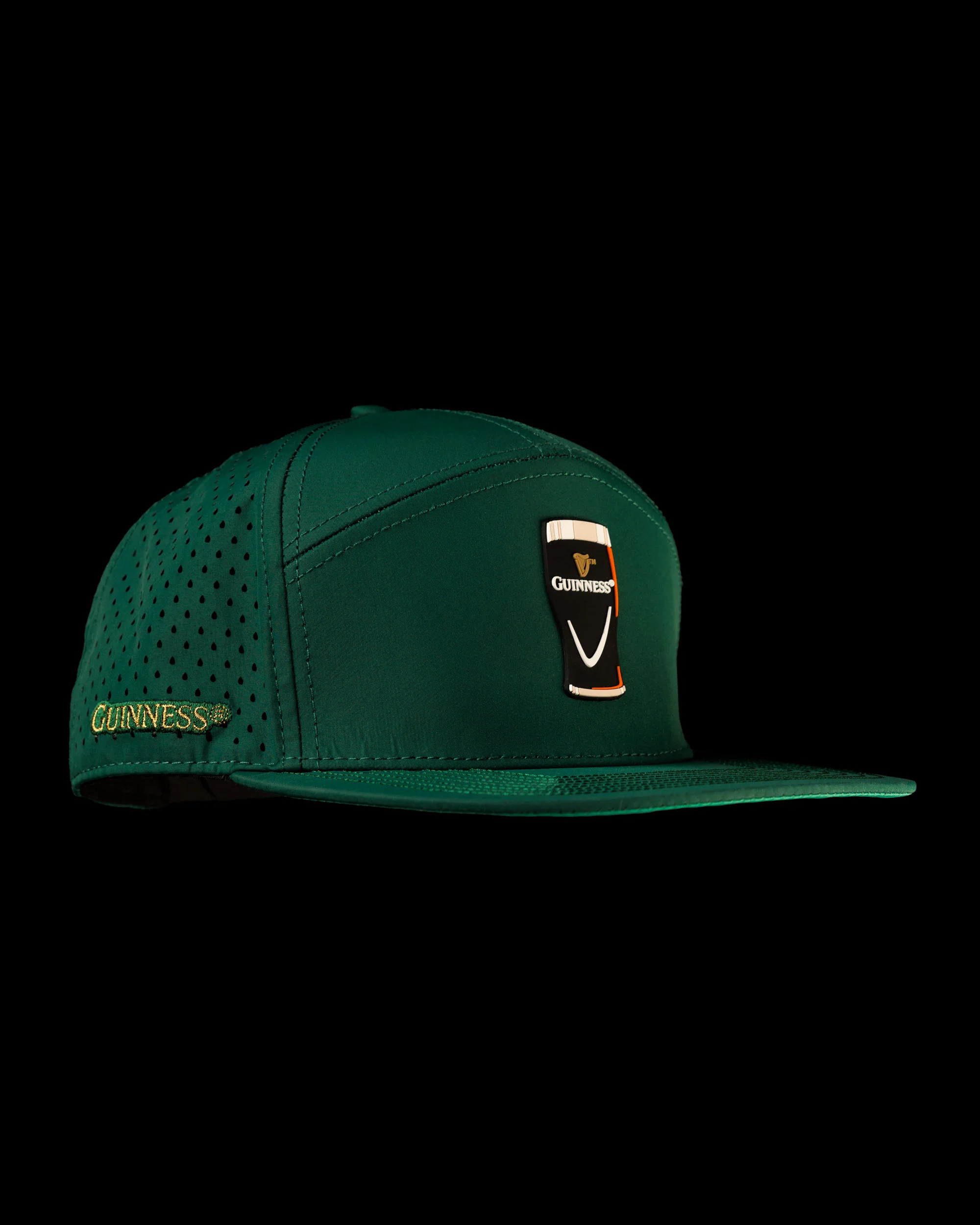 Guinness® Flat Bill Hat – Drafted – Green - Image 10