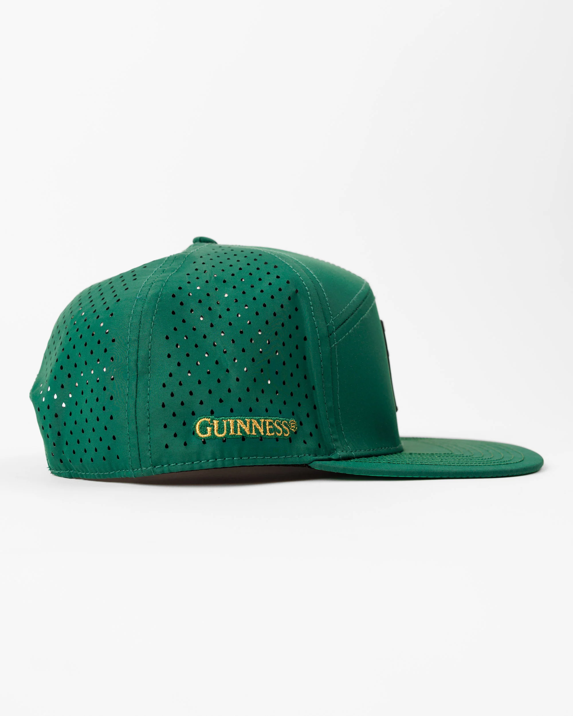 Guinness® Flat Bill Hat – Drafted – Green - Image 3