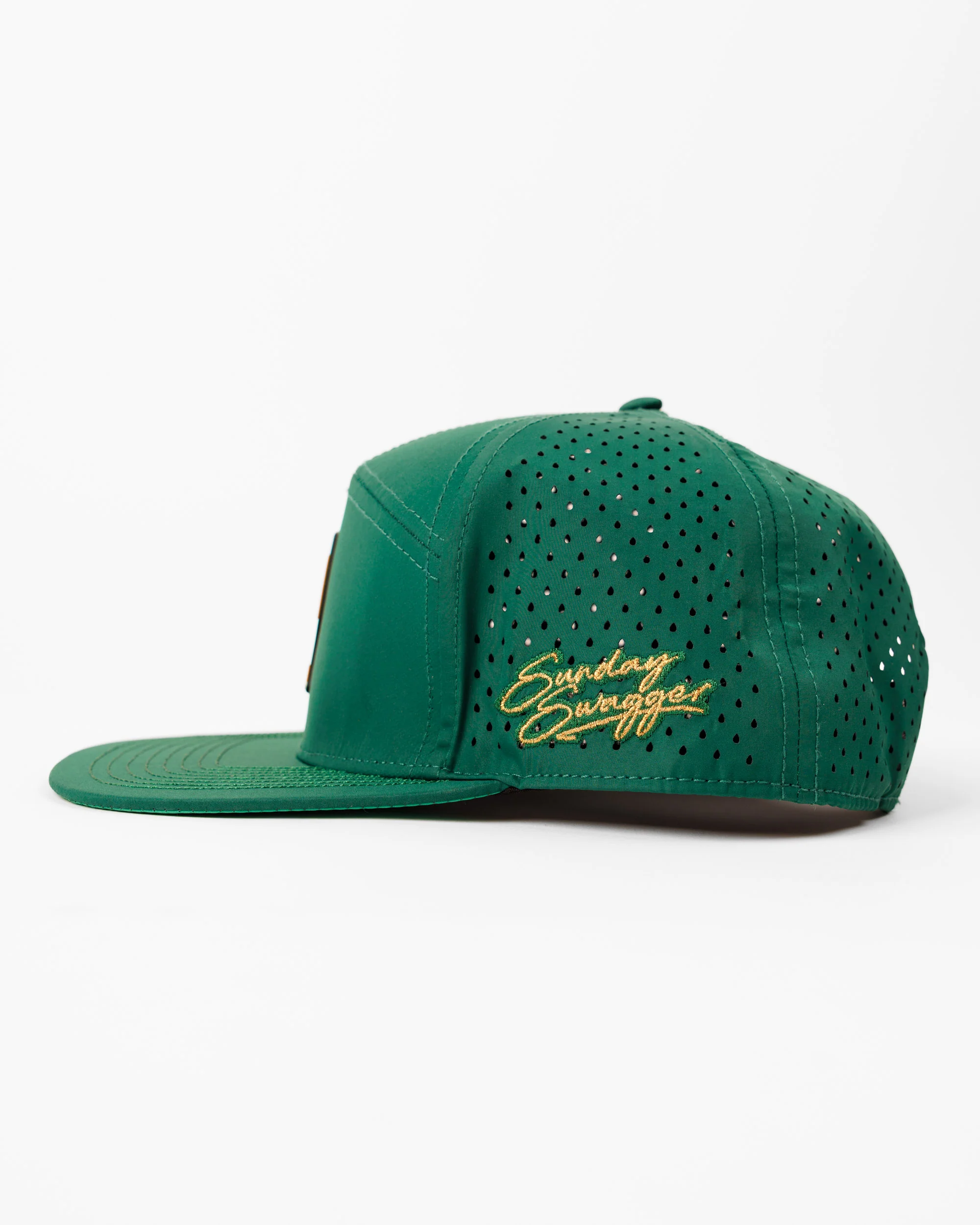 Guinness® Flat Bill Hat – Drafted – Green - Image 9