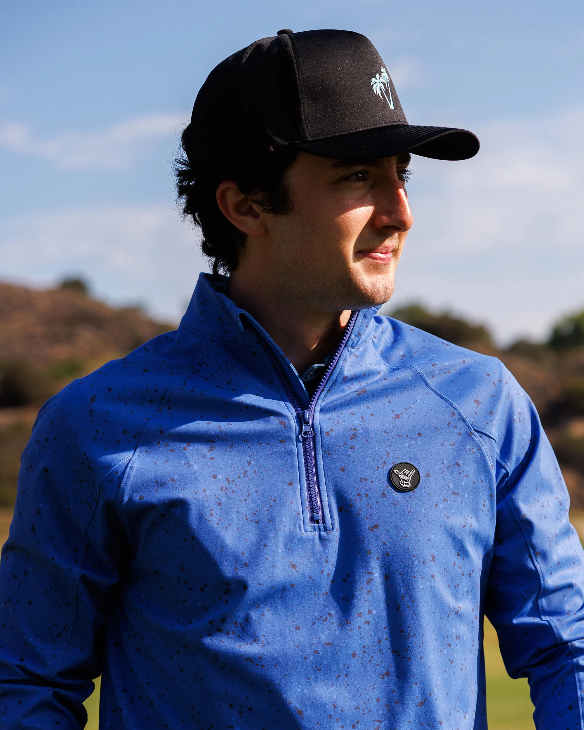 Men's Performance Q-Zip - Deep Sea - Image 2