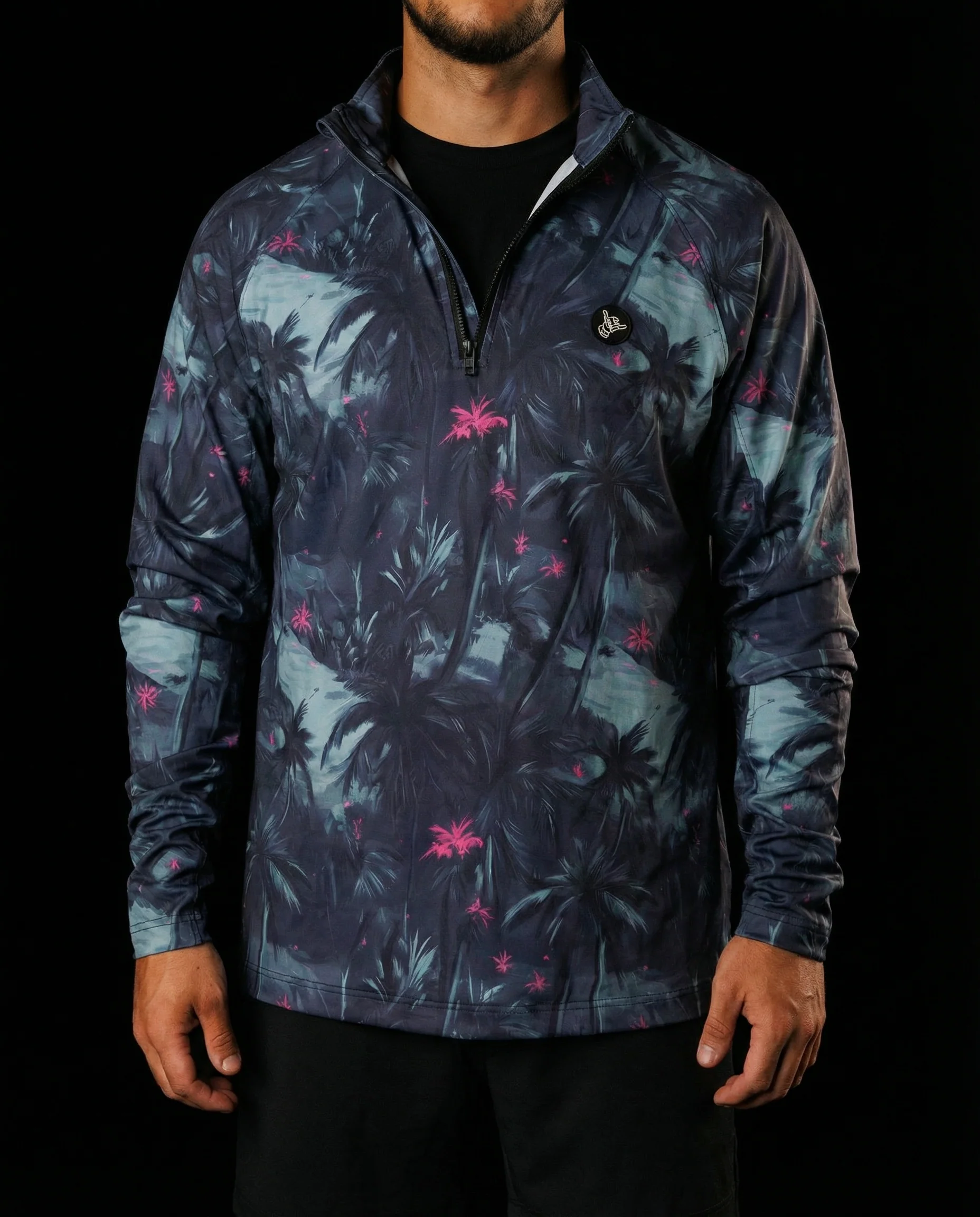 Men's Performance Q-Zip - Monsoon