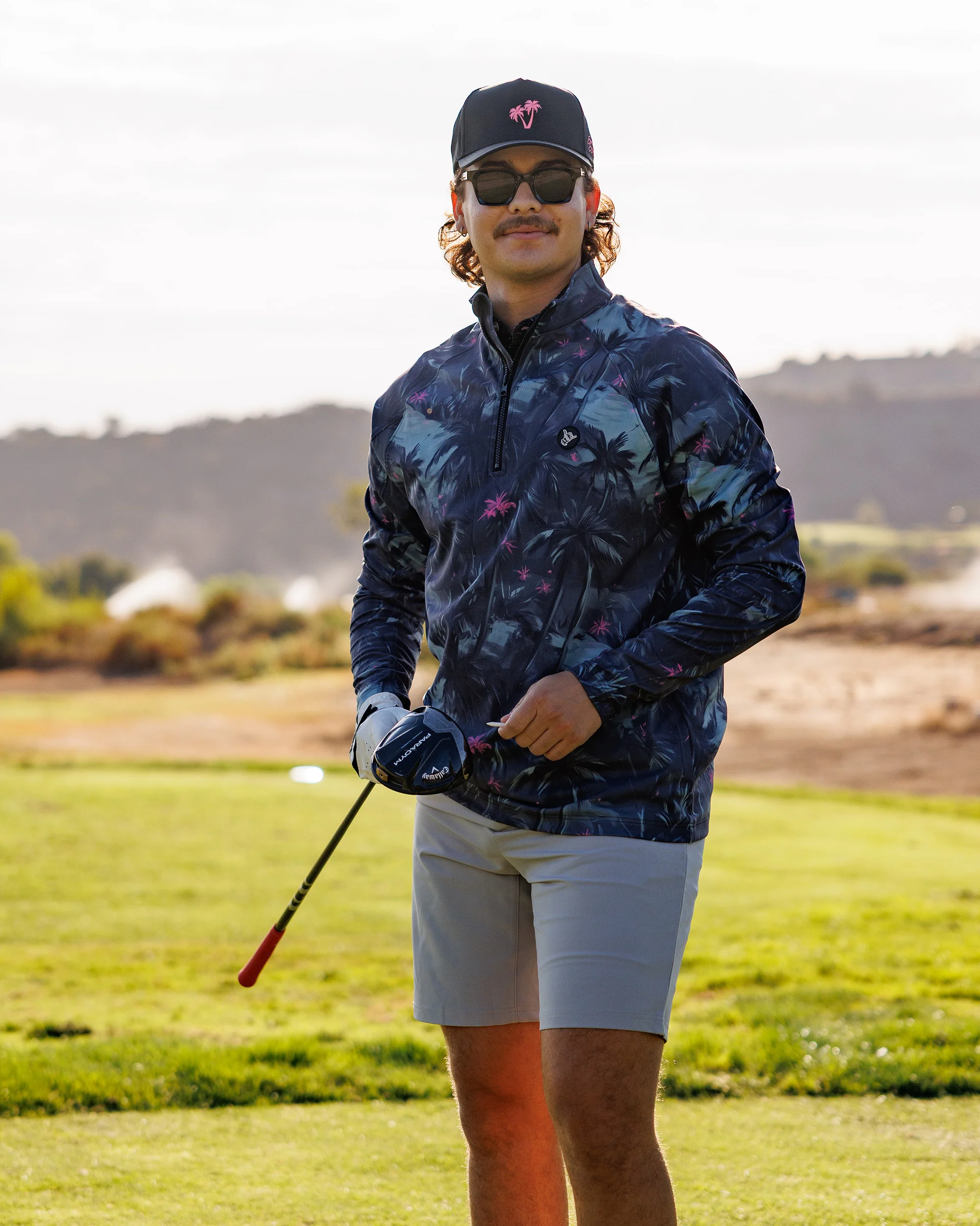 Men's Performance Q-Zip - Monsoon - Image 5