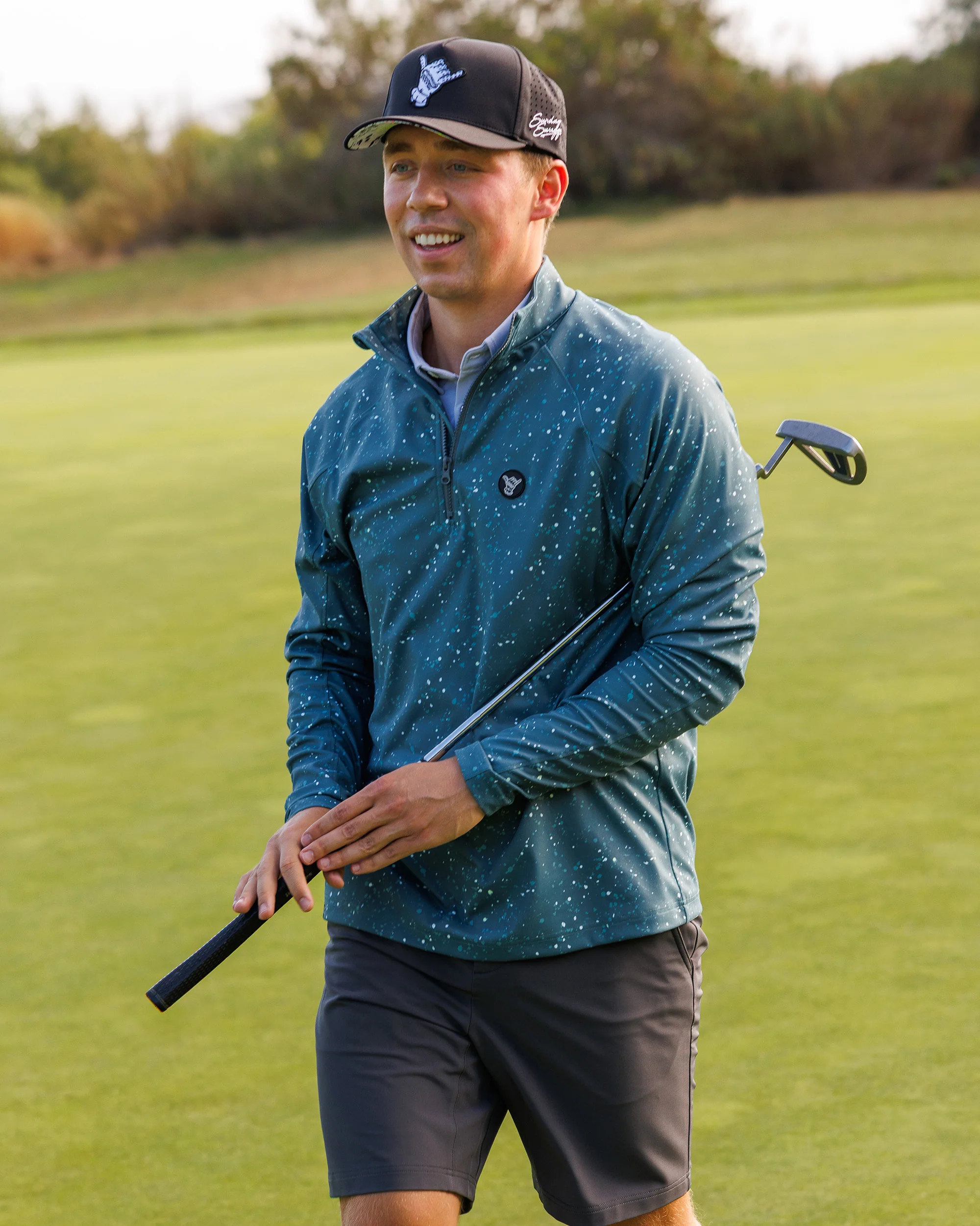 Men's Performance Q-Zip - Sequoia - Image 2