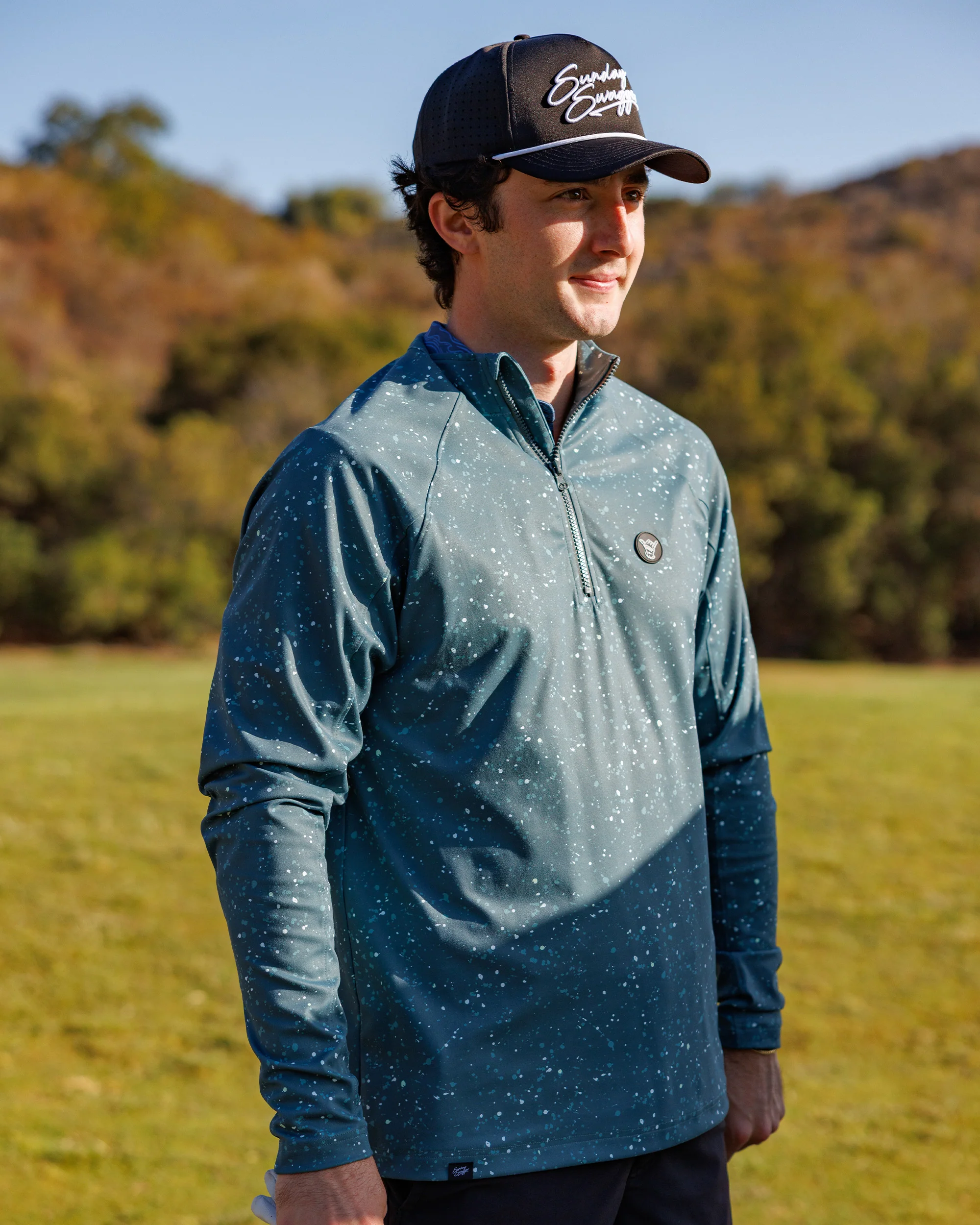 Men's Performance Q-Zip - Sequoia - Image 6