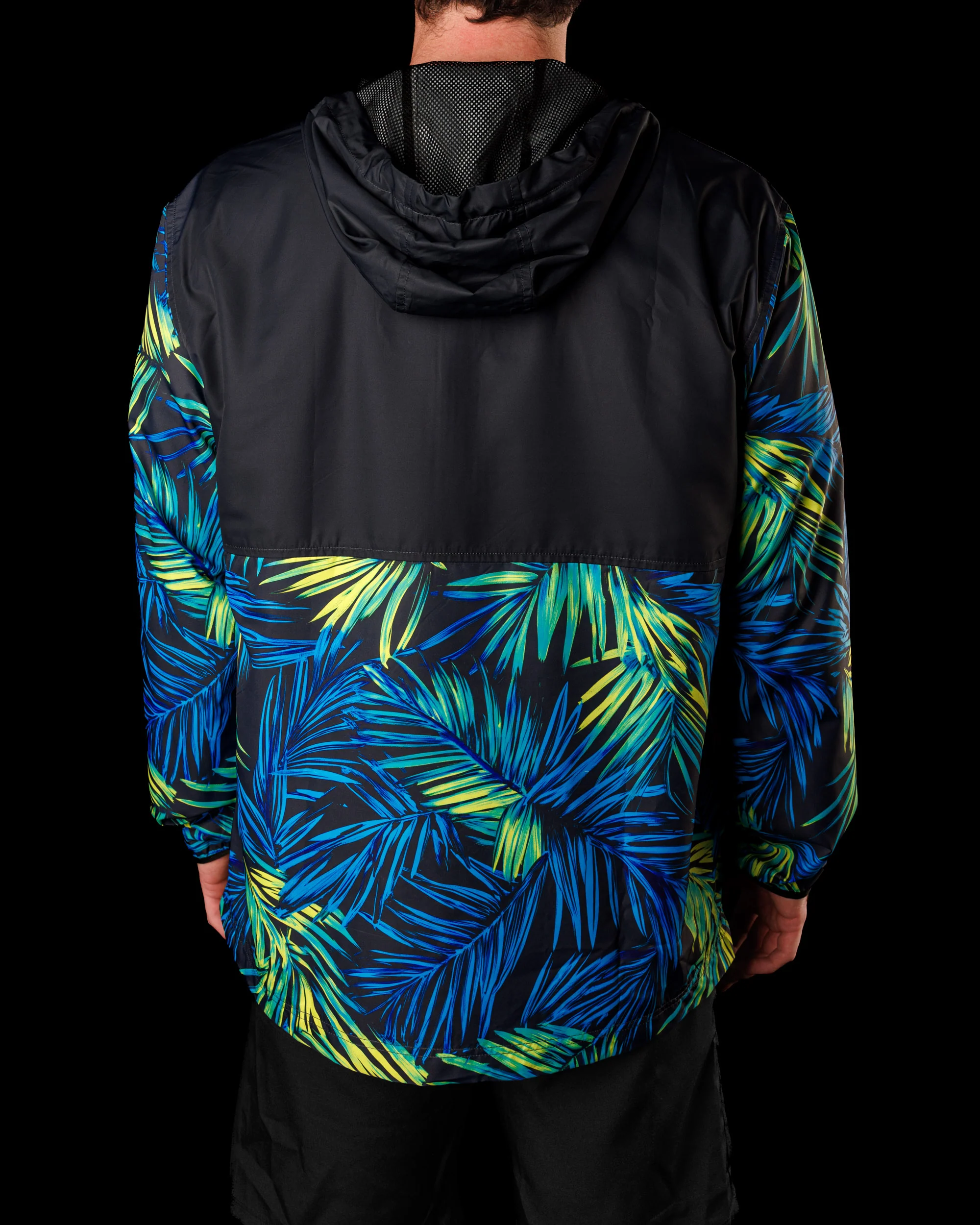 Men's Q-Zip Windbreaker Jacket - Bahama Breeze - Image 4