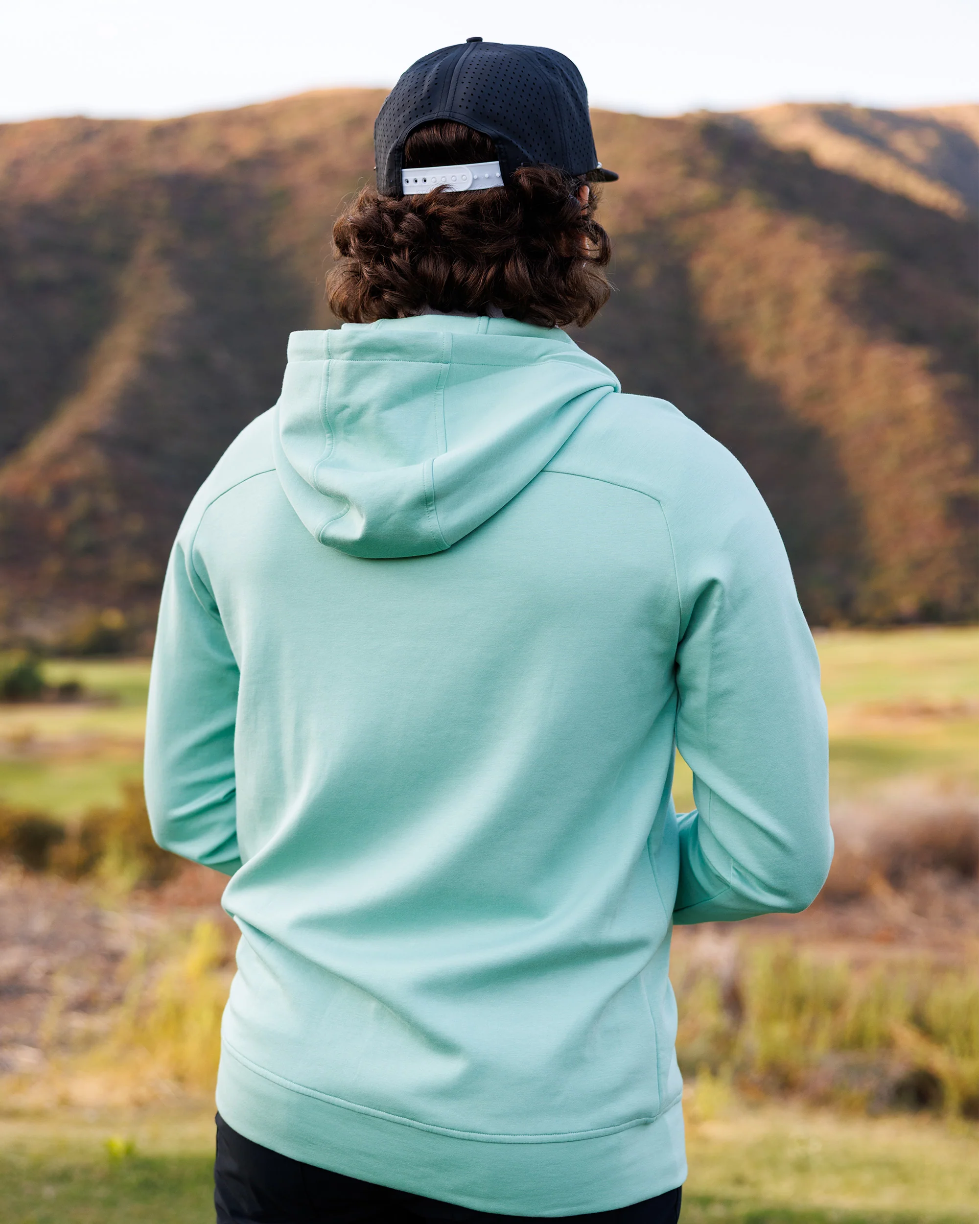 Men's Ultra Q-Zip Hoodie - Marine - Image 4