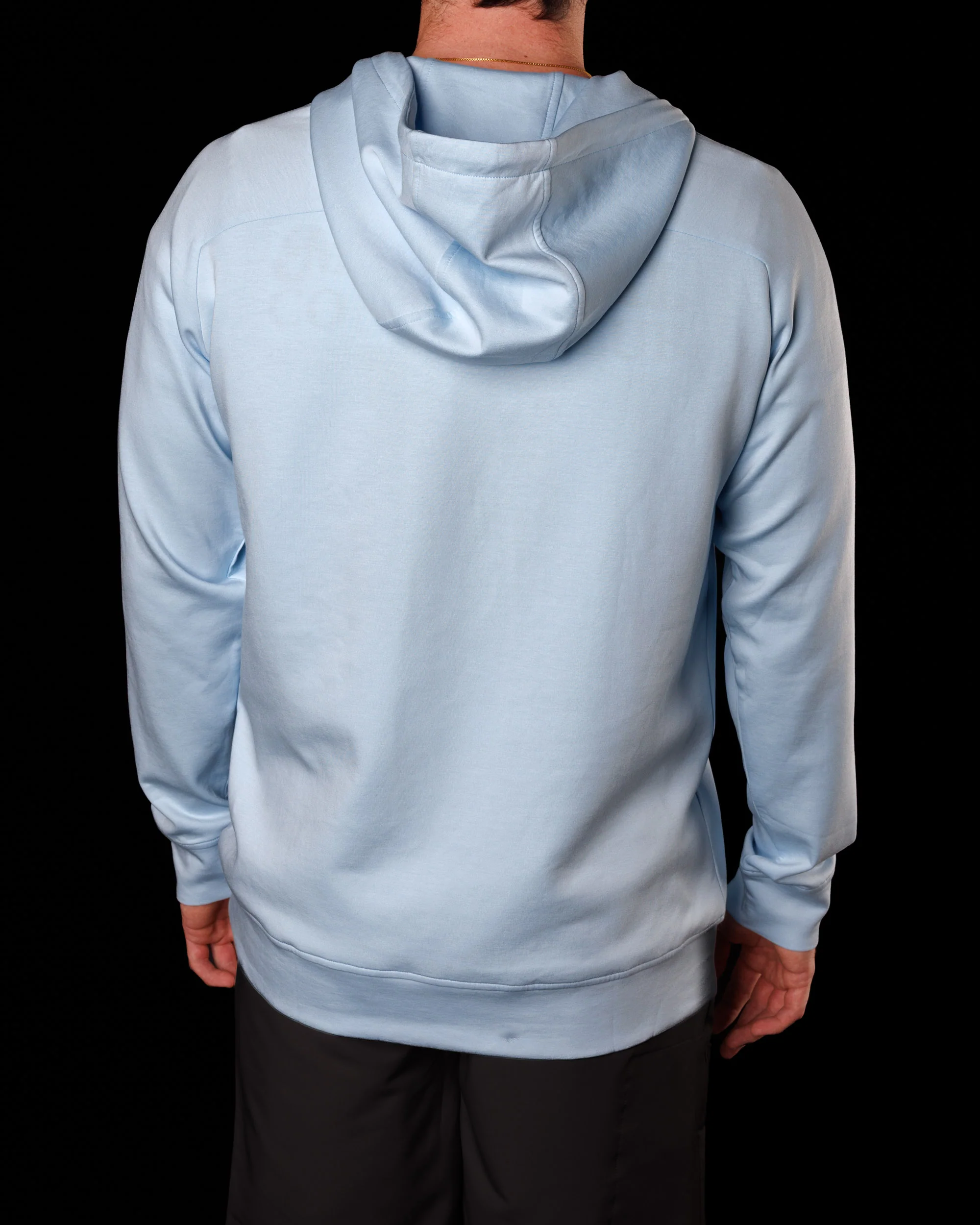 Men's Ultra Q-Zip Hoodie - Sky - Image 6