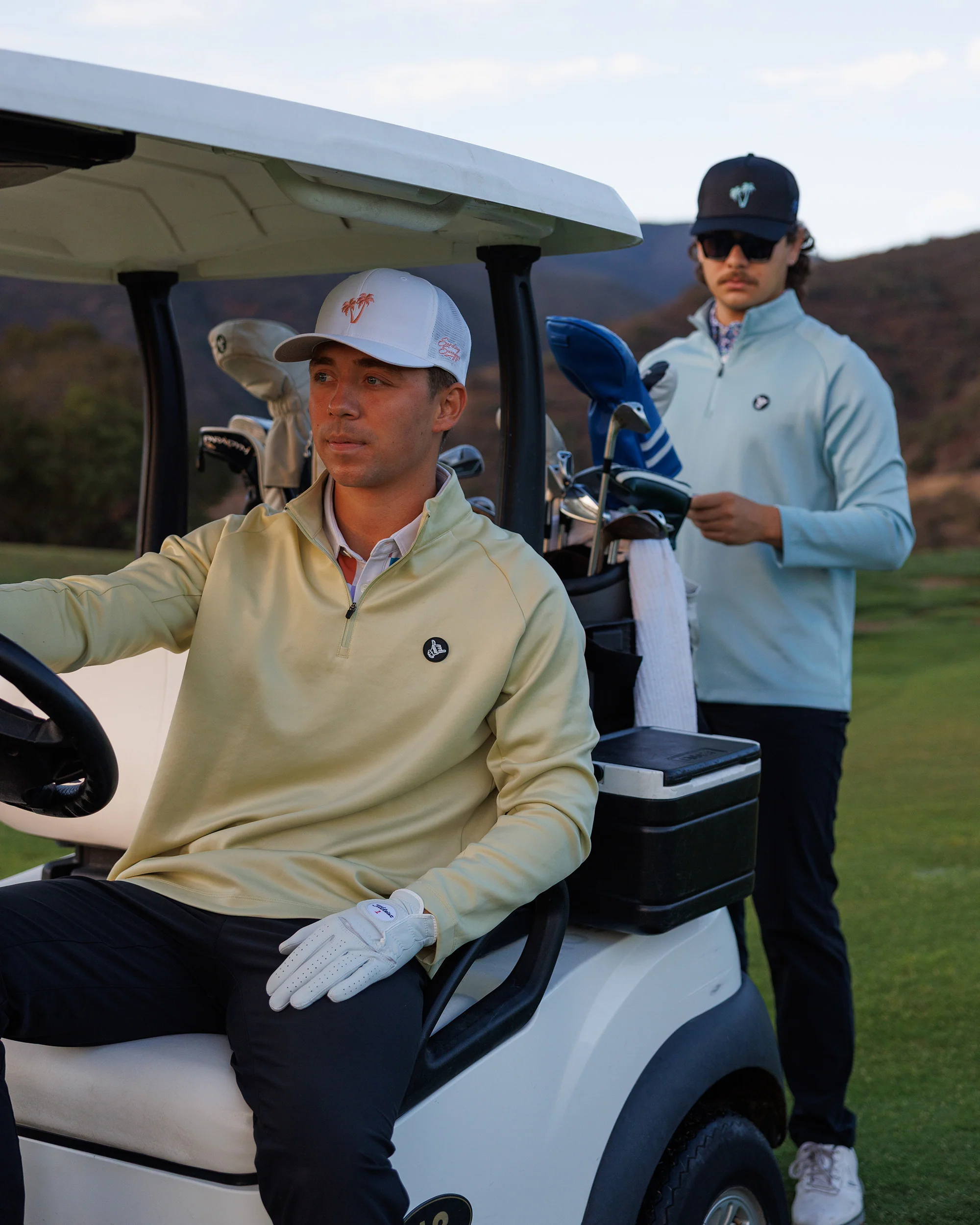Men's Ultra Q-Zip - Pistachio - Image 6