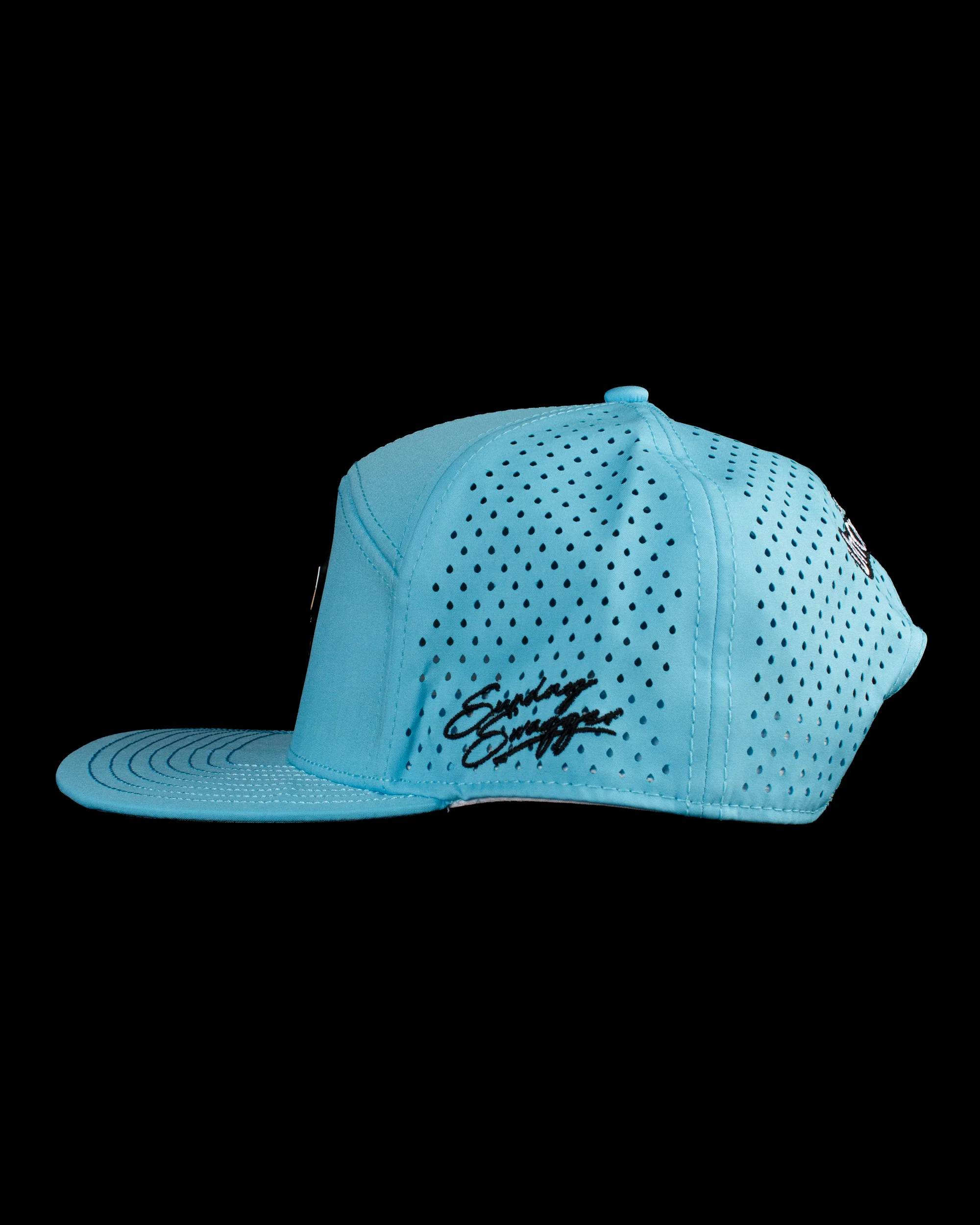 No Crust Club Flat Bill Hat - Sky | Uncrustables™ - Image 5