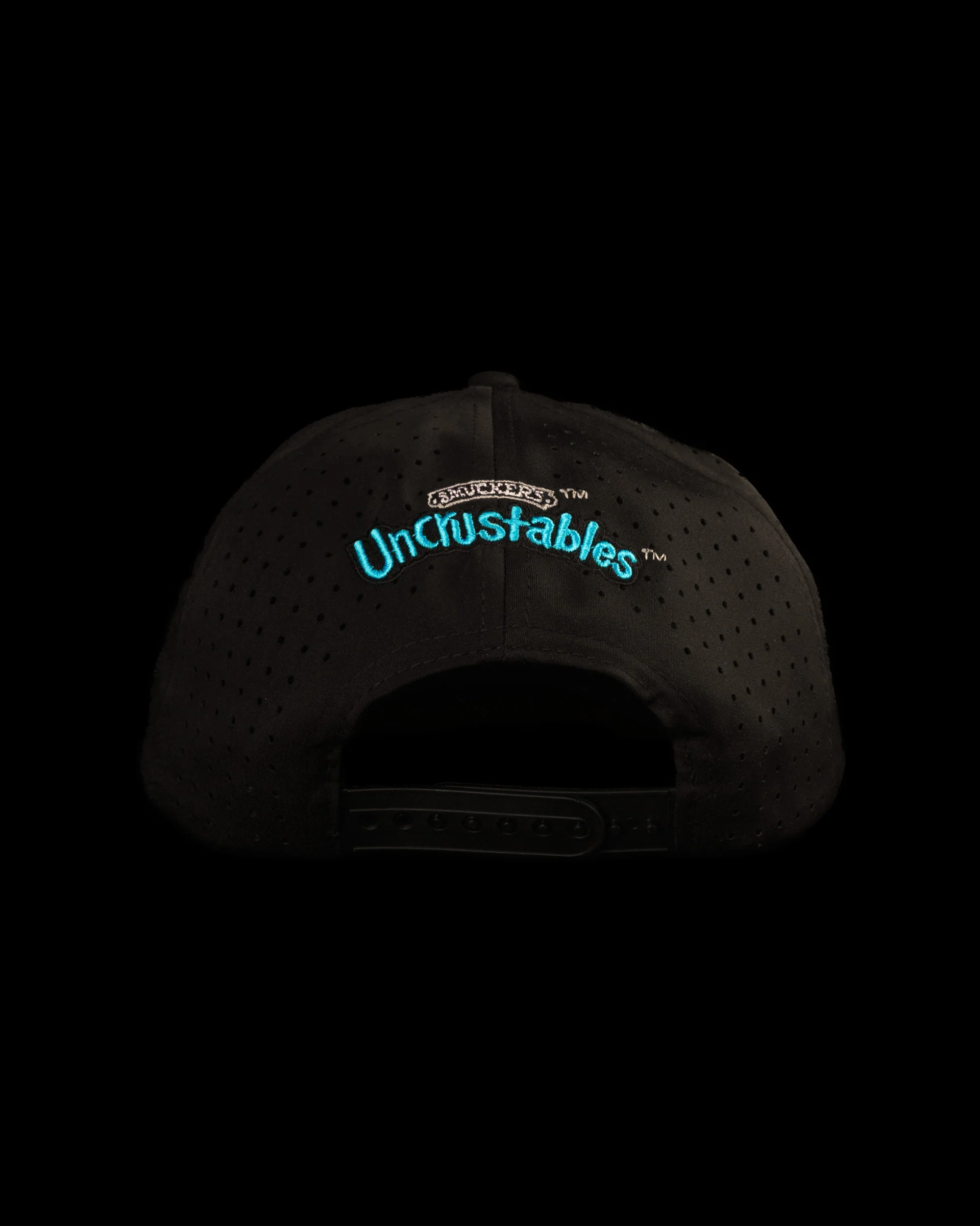 No Crust Club Snapback Hat - Black | Uncrustables™ - Image 4