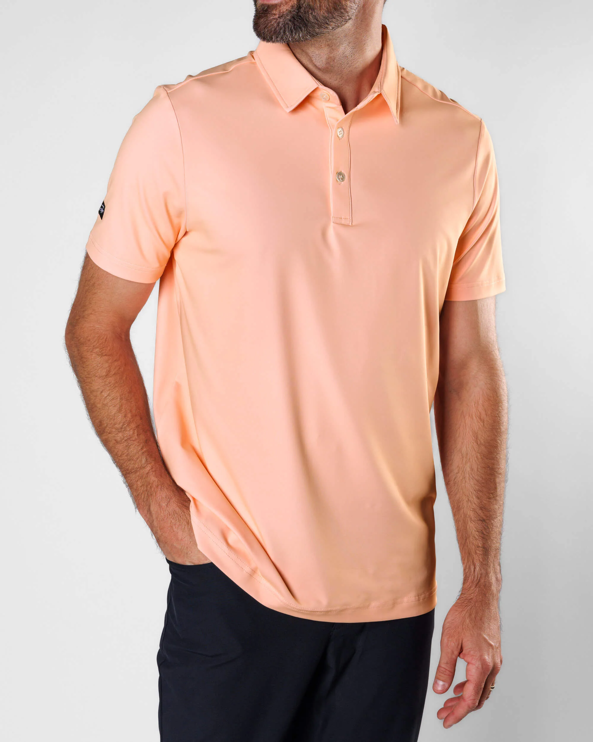 Weekday Polo - Peach - Image 3