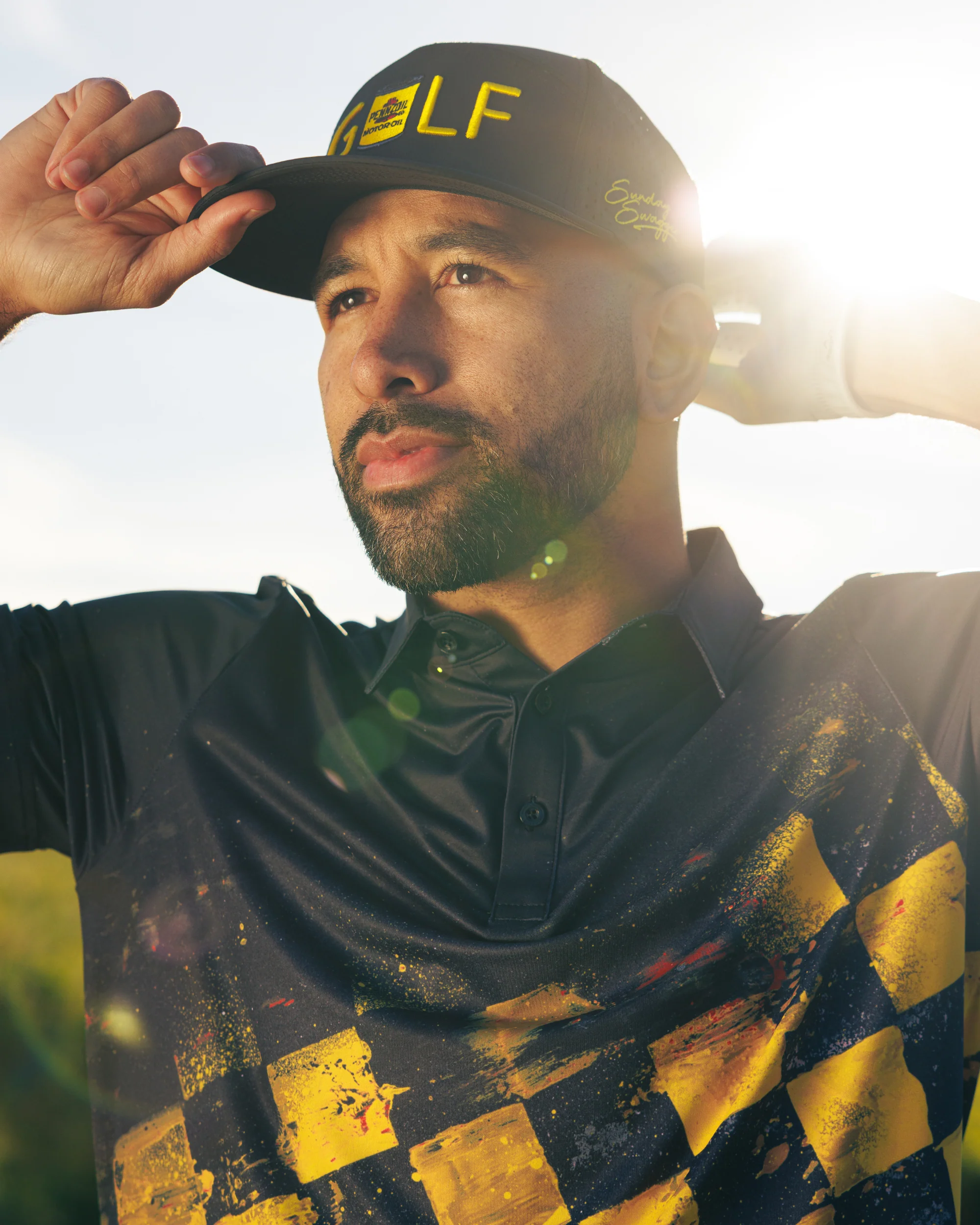 Pennzoil® Flat Bill Hat - Golf - Image 5