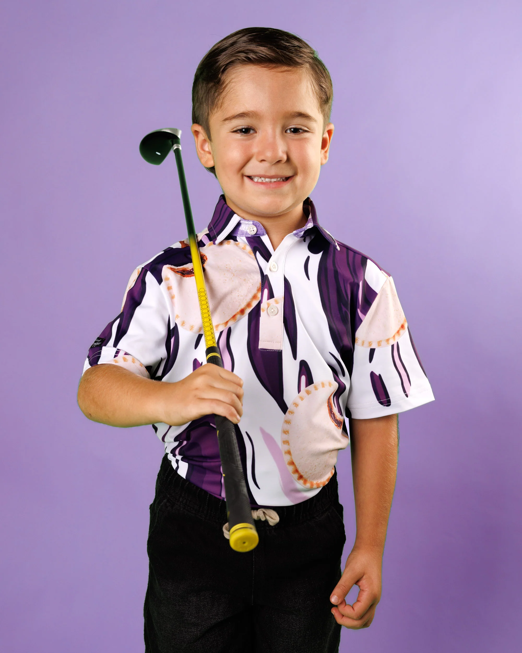 Snack Attack - Youth | Uncrustables™ Polo - Image 3