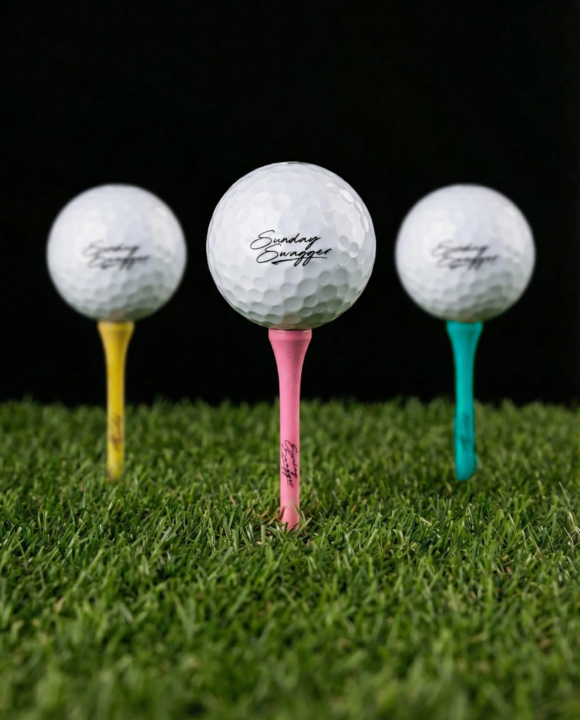 Sunday Swagger Golf Tees - Splatter (50 pack) - Image 3