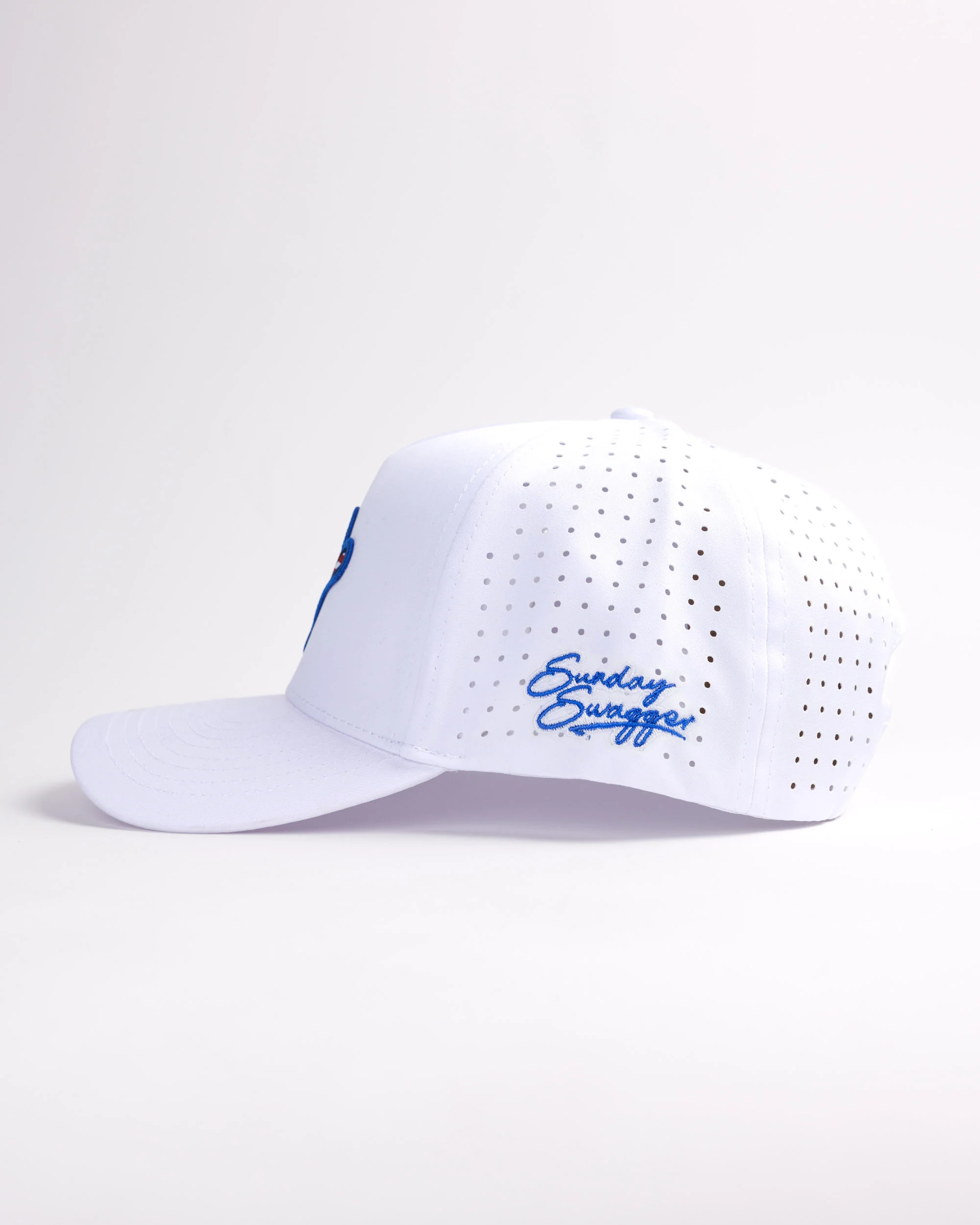 Stars and Stripes Snapback Hat - White - Image 3