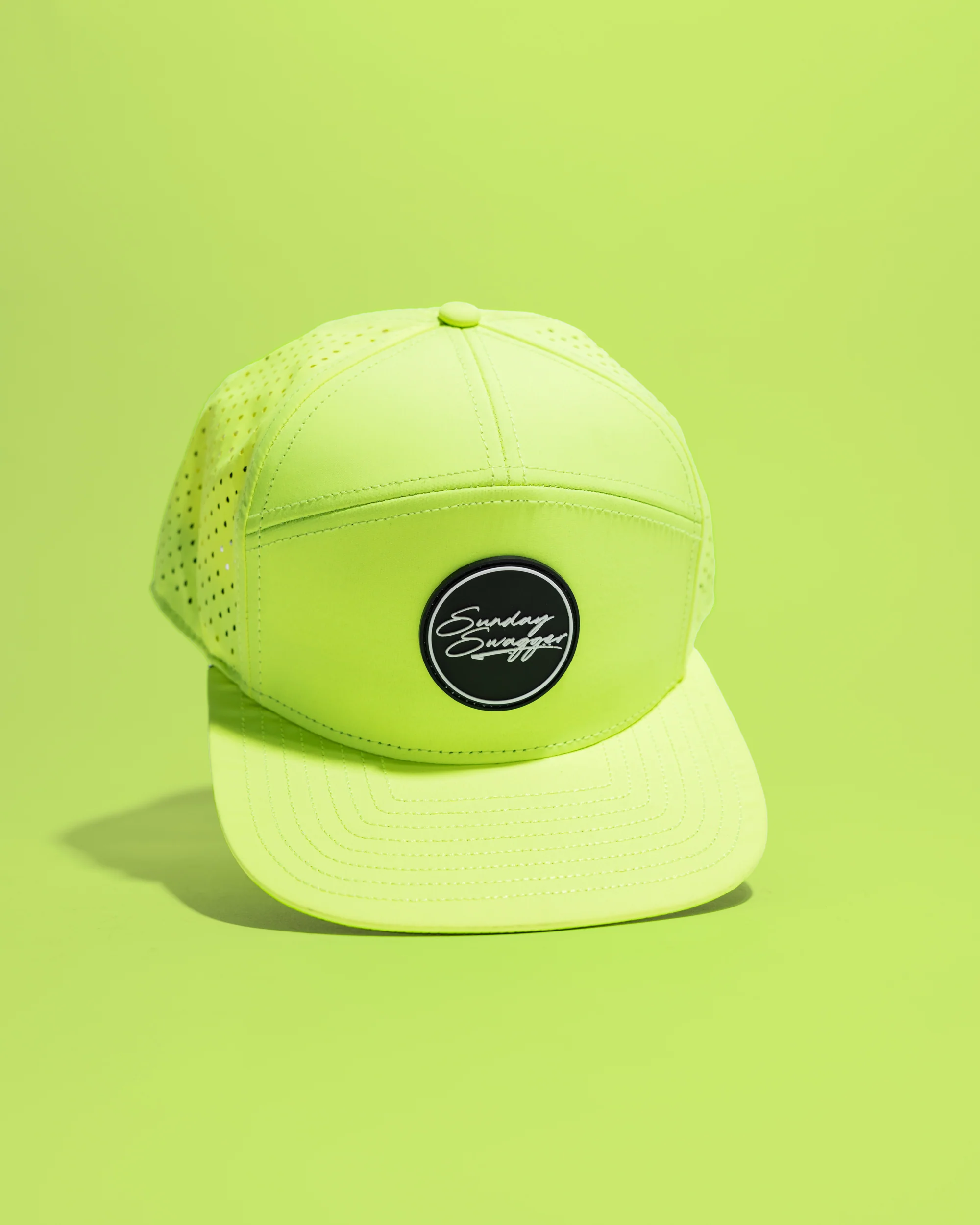 Swagger Flat Bill - Neon Yellow - Image 2