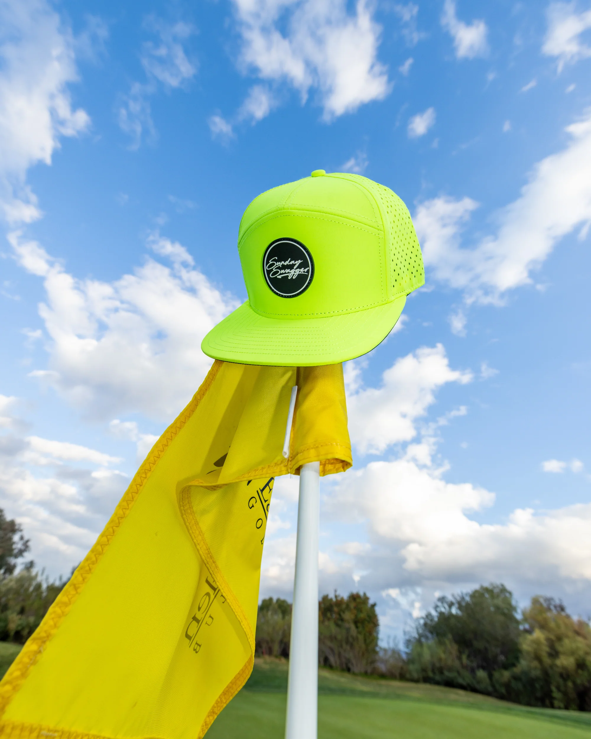 Swagger Flat Bill - Neon Yellow - Image 5