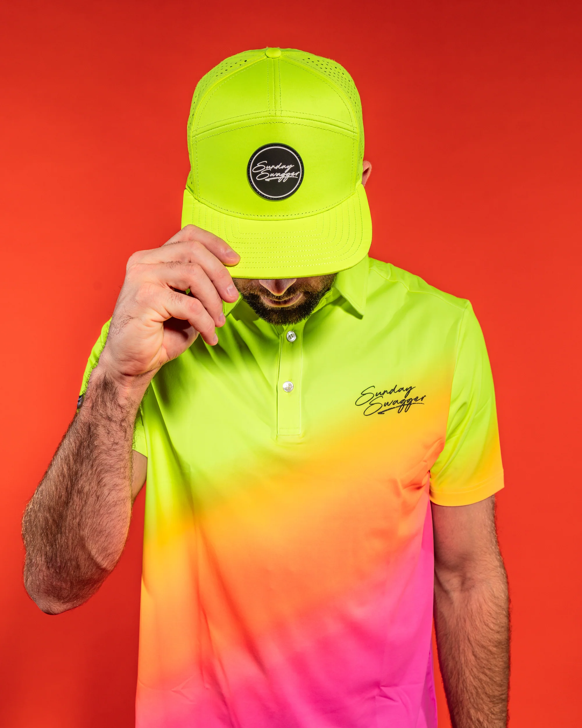 Swagger Flat Bill - Neon Yellow - Image 6