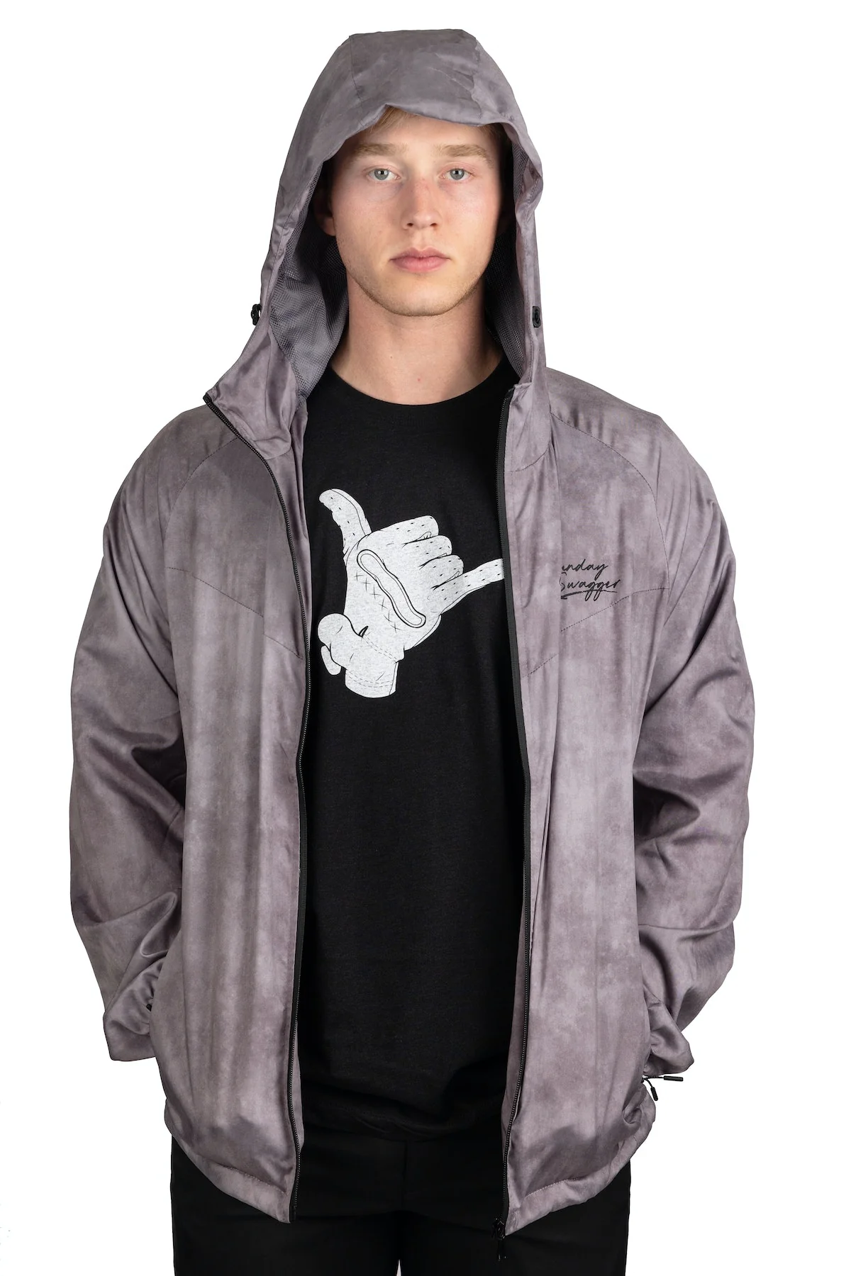 Swagger Jacket - Gray - Image 6