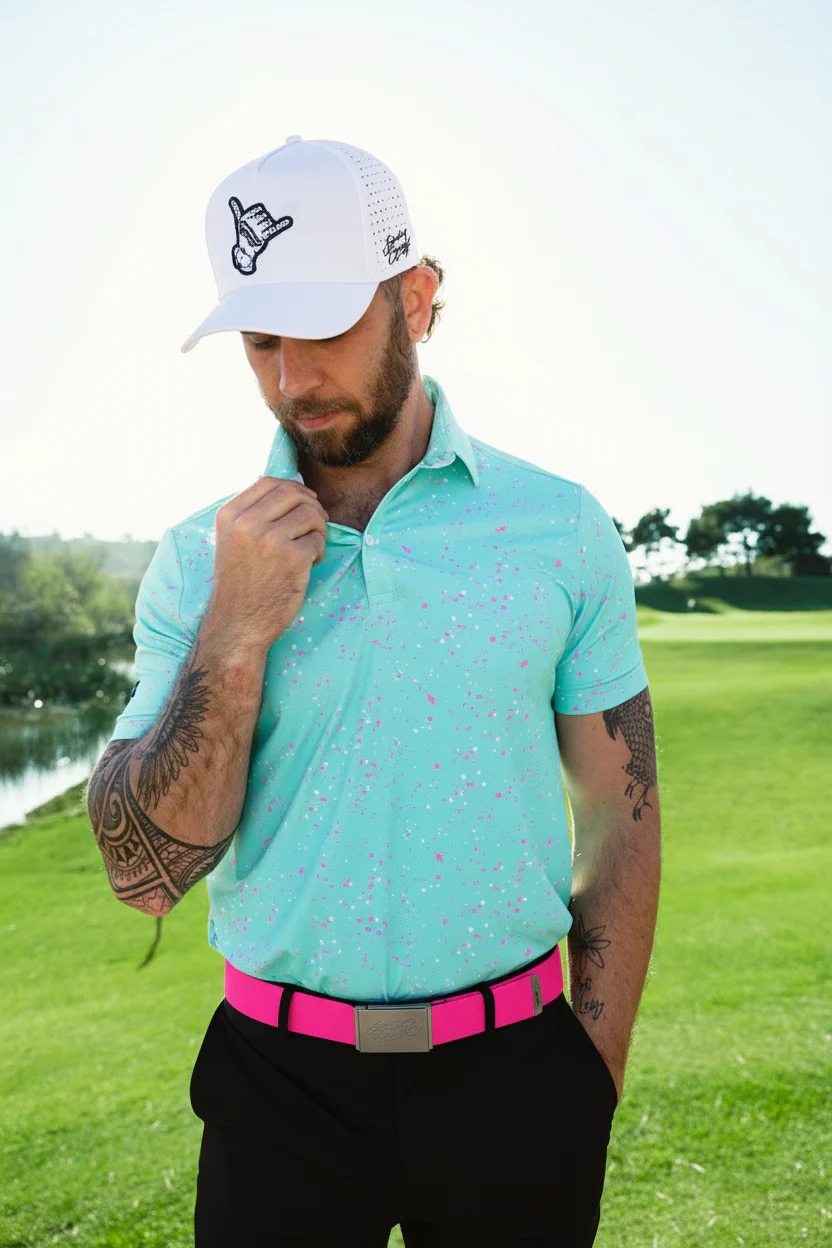 Swagger Stretch Belt - Pink - Image 2