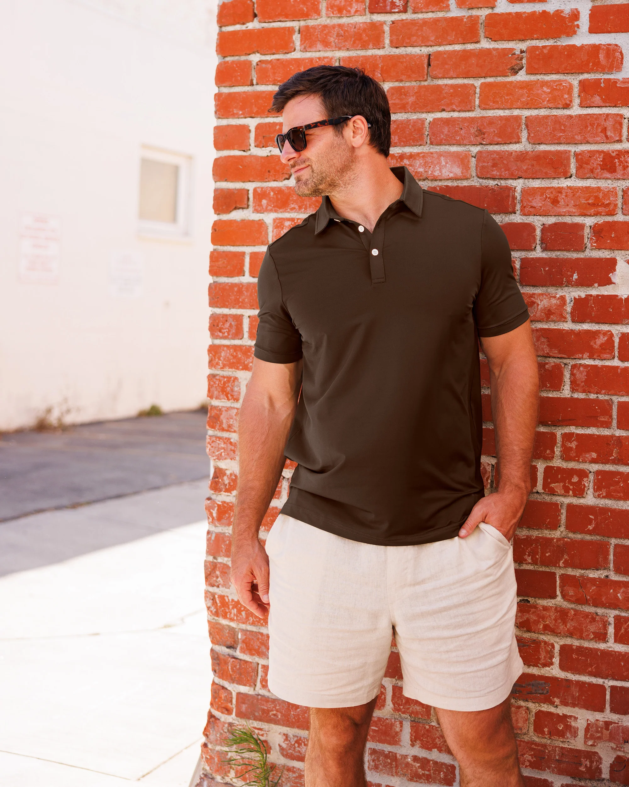 Weekday Polo - Espresso - Image 3