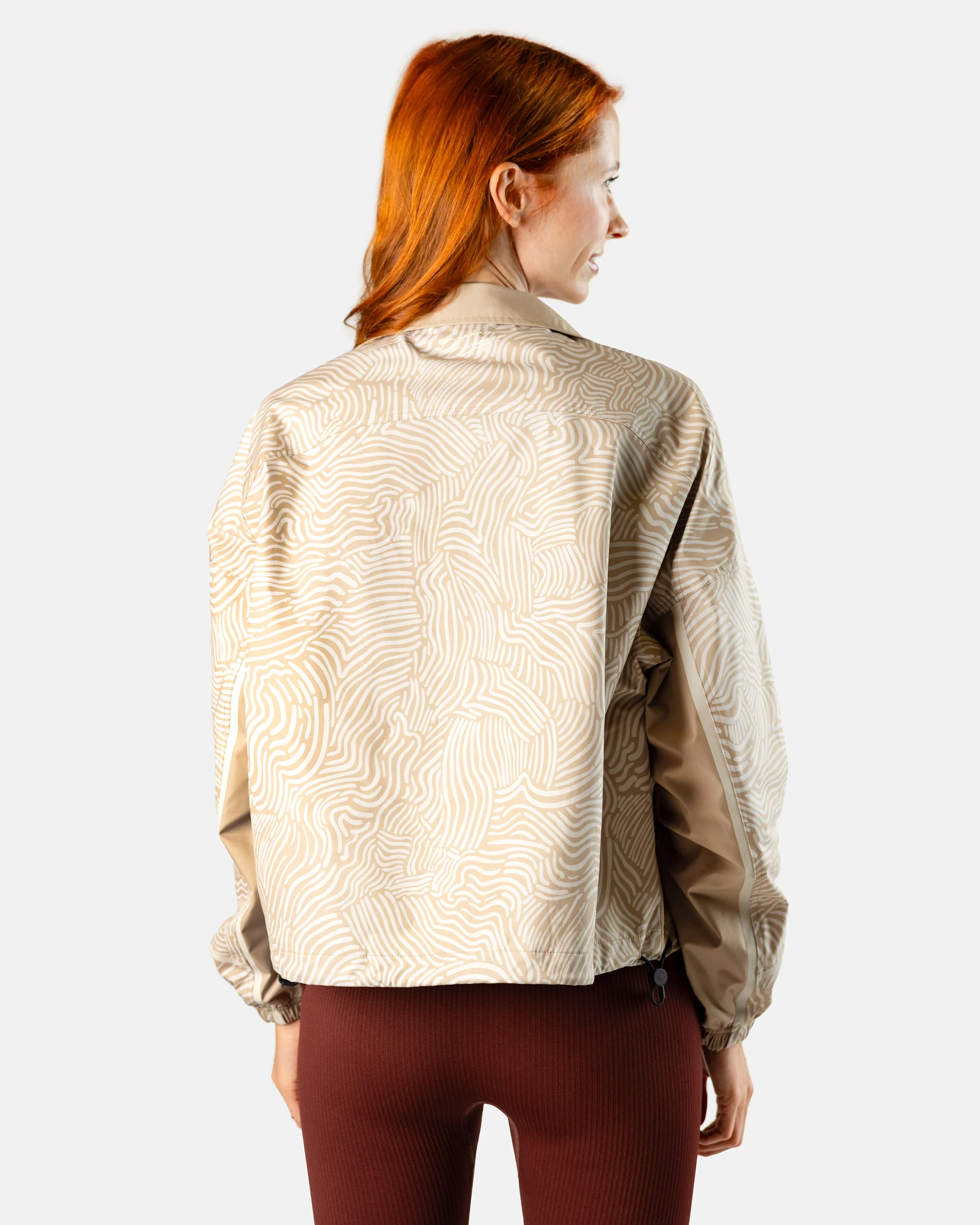 Women's Full-Zip Jacket - Latte - Image 9