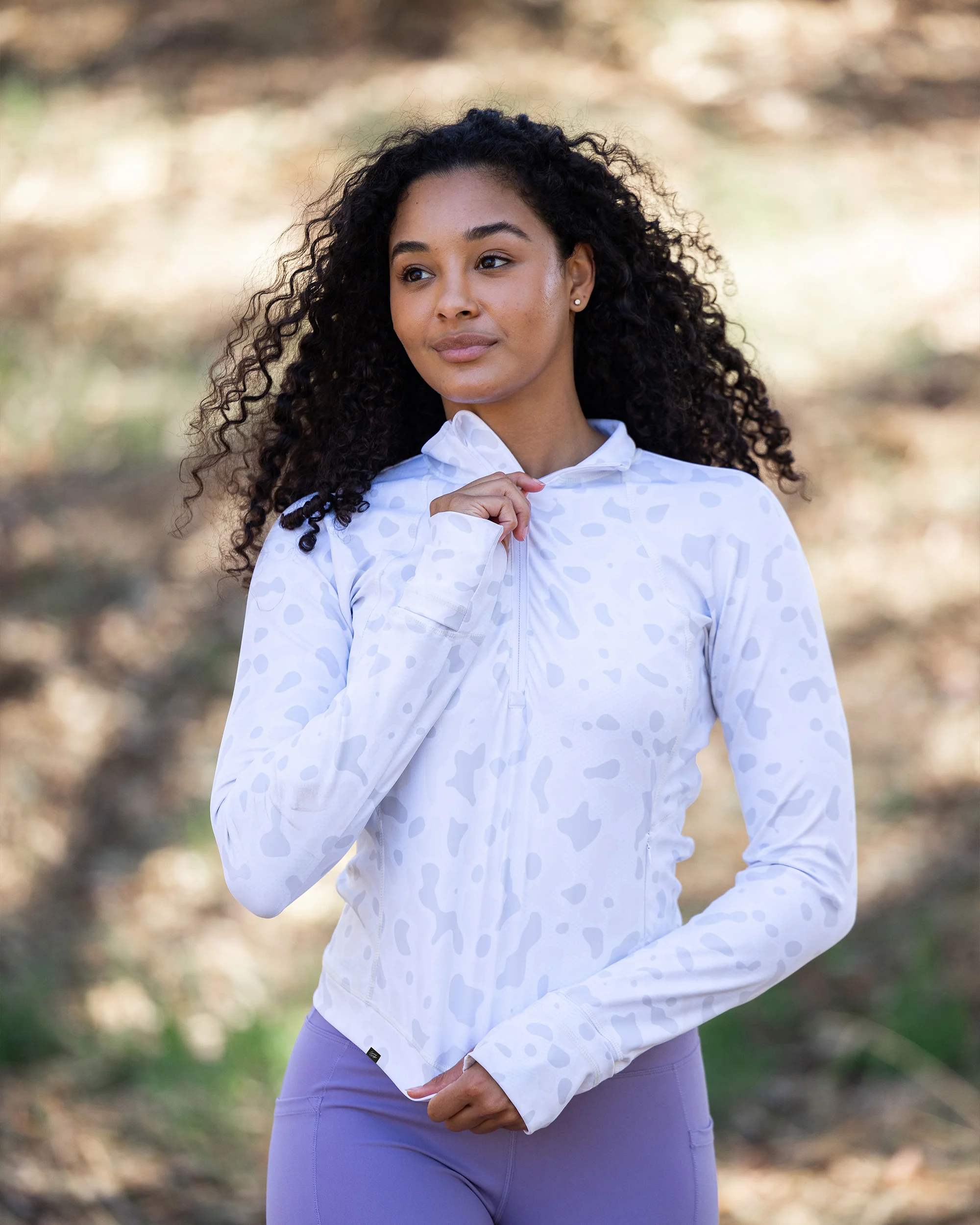 Women's Crop Q-Zip - Alpine - Image 14