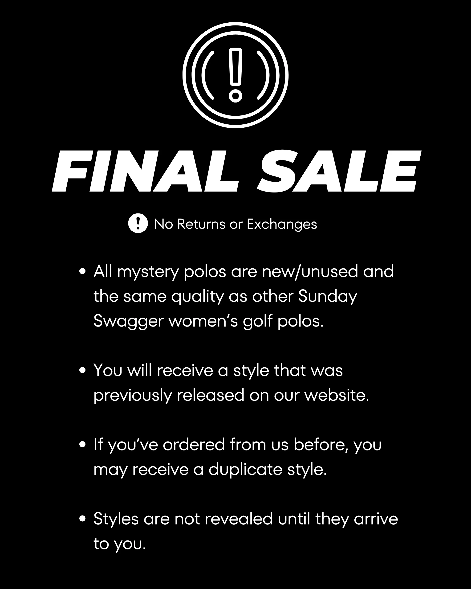 Women's Mystery Polo (FINAL SALE) - Image 3